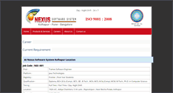 Desktop Screenshot of nexussoftwares.com